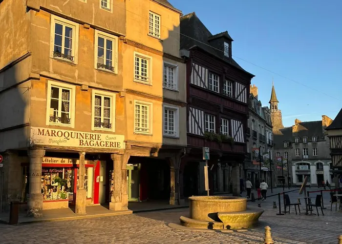 Spacieux Appartement Au Coeur Du Centre Historique De Dinan